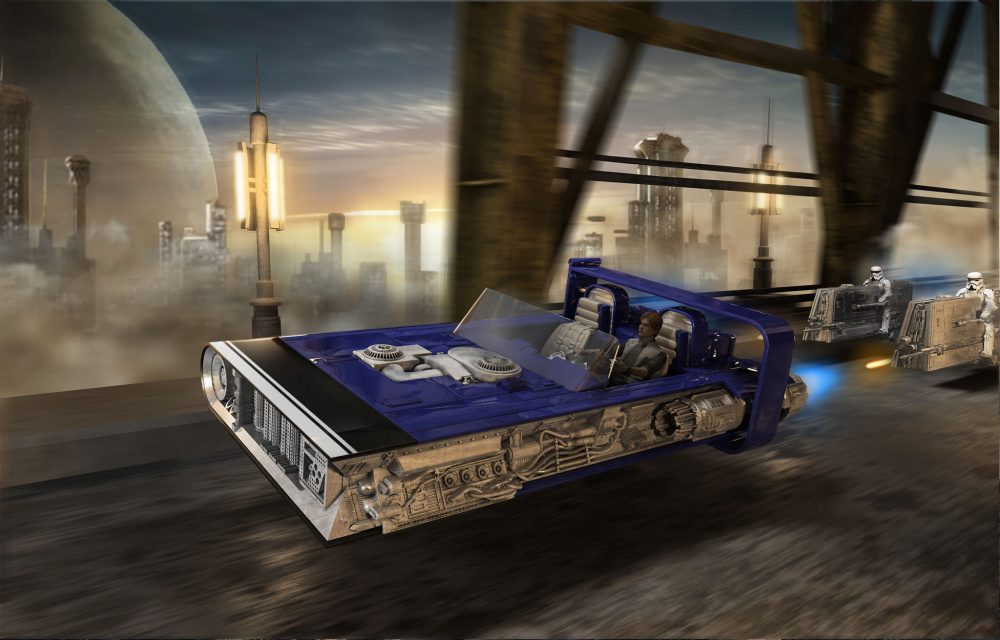 Revell Star Wars 06769 Han's Speeder (1:28)