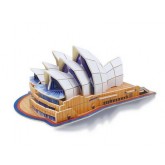 Robotime dřevěné 3D puzzle - skládačka Sydney Opera