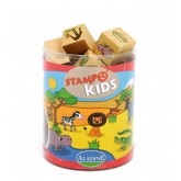 Aladine dětské dřevěné razítka StampoKids, Zoo