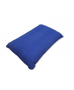 Nafukovací cestovní polštářek Sedco, Modrý podhlavec 40x23 cm
