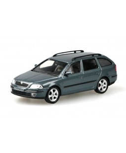 Škoda Octavia II Combi (2004) 1:43, Šedá Graphite Metalíza