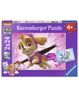 Ravensburger Puzzle Tlapková patrola Skye a Everest 2x24 dílků