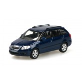 Škoda Fabia II Combi (2007) Modrá Storm Metalíza 1:43