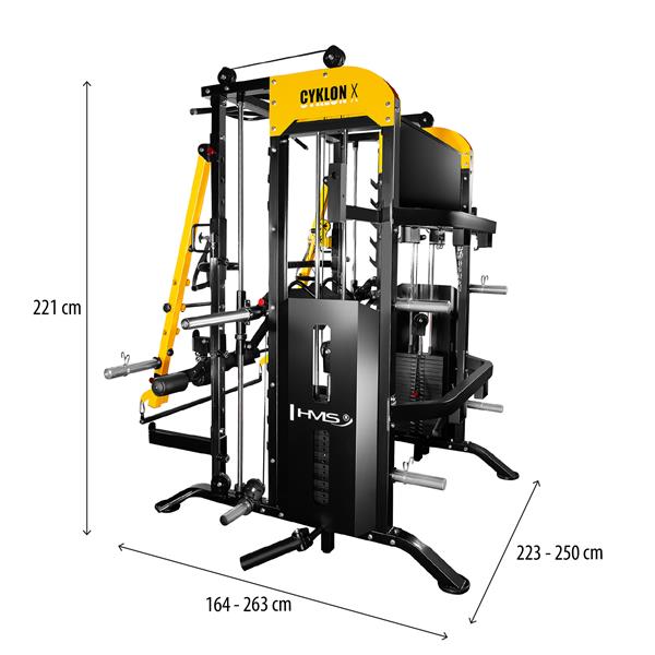 Multipress HMS Cyklon X, Posilovací stroj