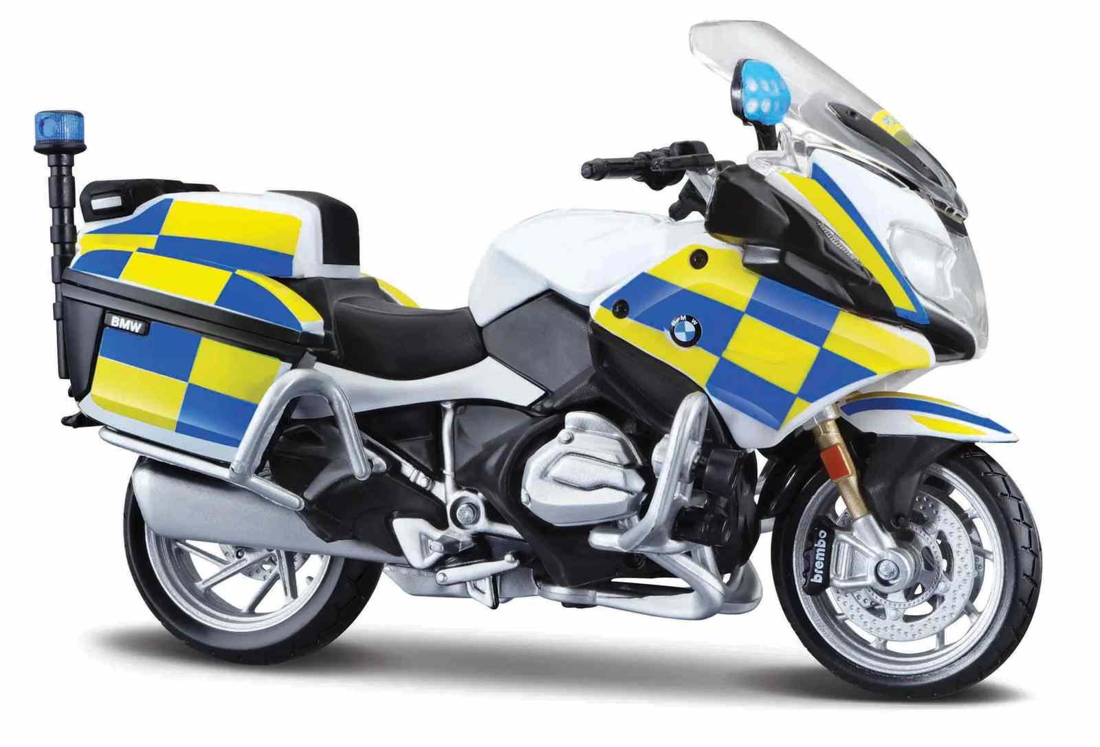 Maisto Policejní motocykl BMW R 1200 RT, UK, 1:18