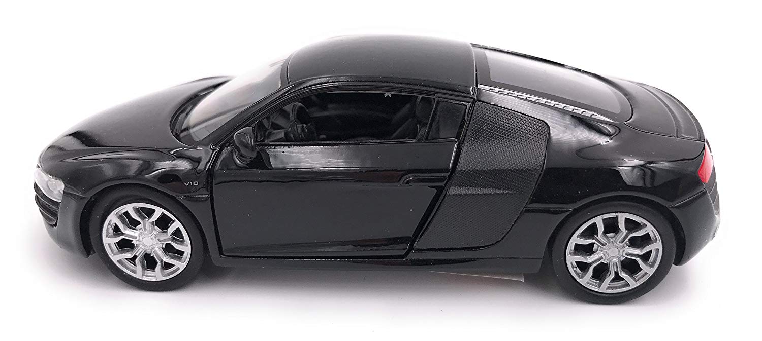 Welly Audi R8 V10 Coupé, Černé 1:34-39