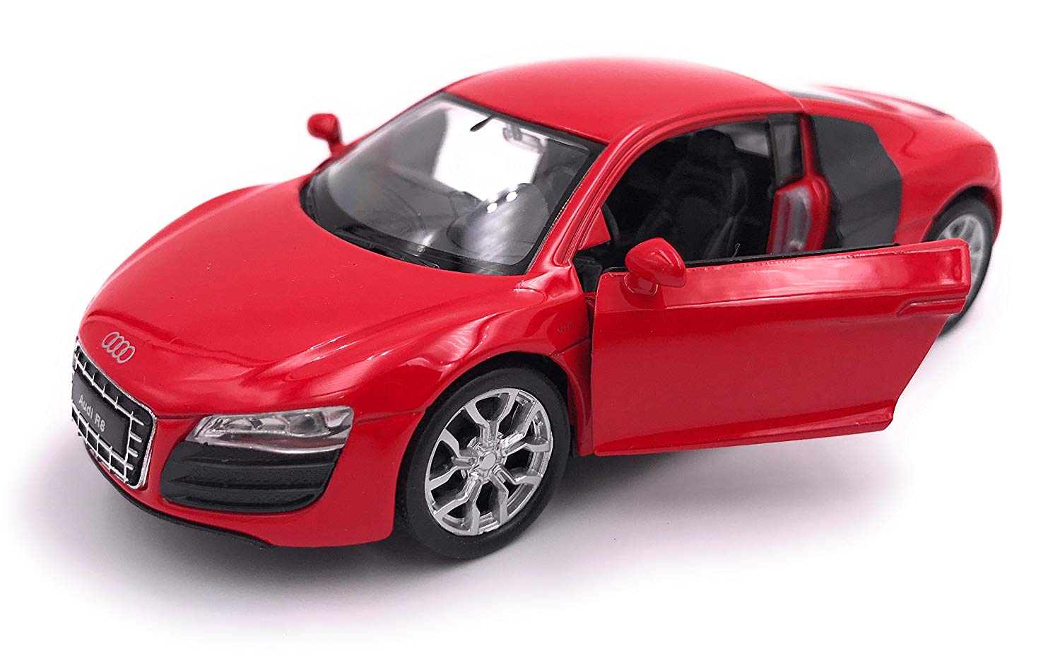 Welly Audi R8 V10 Coupé, Červená 1:34-39