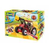 Revell Junior Kit 00815 Tractor with loader incl. figure (1:20)