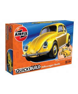 Airfix Quick Bulid J6023 Volkswagen Beetle, Žlutý