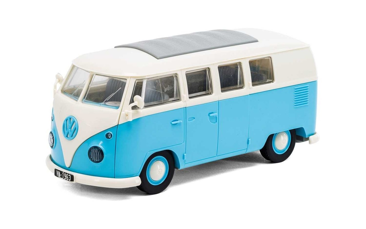 Airfix Quick Bulid J6024 Volkswagen Camper Van, Modrý
