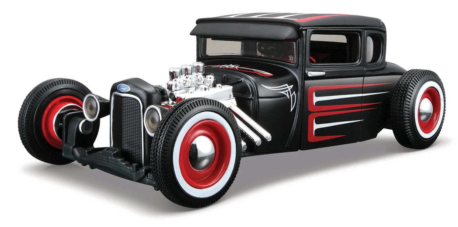 Maisto Stavebnice auta 1929 Ford Model A, černý 1:24