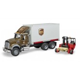 Bruder 2828 MACK Granite UPS logistik a vysokozdvihem