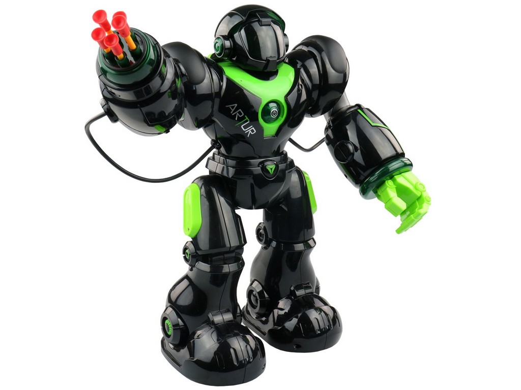 MaDe robot Artur na IR dálkové ovládání, mluvící česky