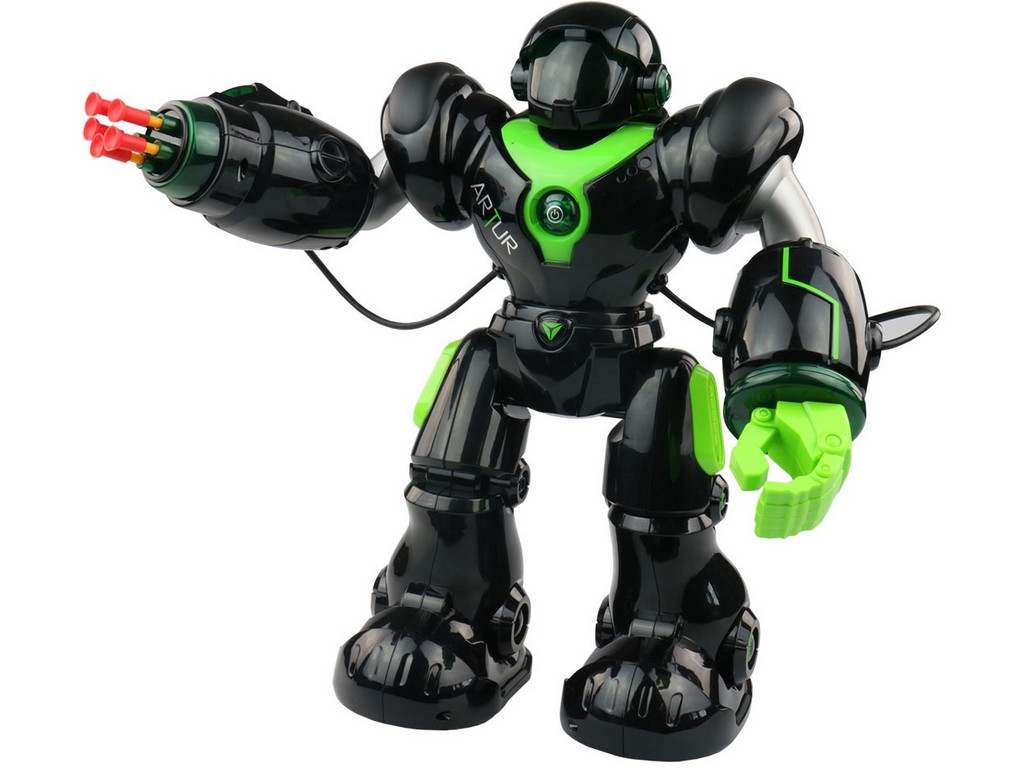 MaDe robot Artur na IR dálkové ovládání, mluvící česky