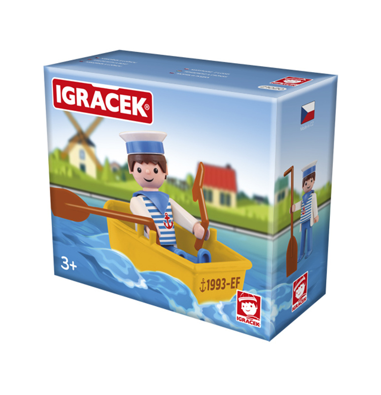 EFKO IGRÁČEK - Námořník s lodičkou