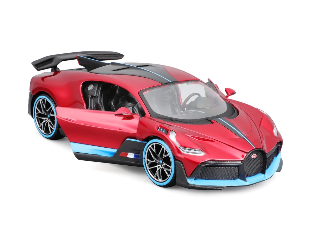 Maisto Bugatti Divo, červená 1:24