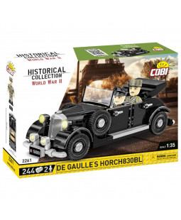 COBI 2261 De Gaulle's 1936 Horch 830 BL, 1:35, 244 kostek