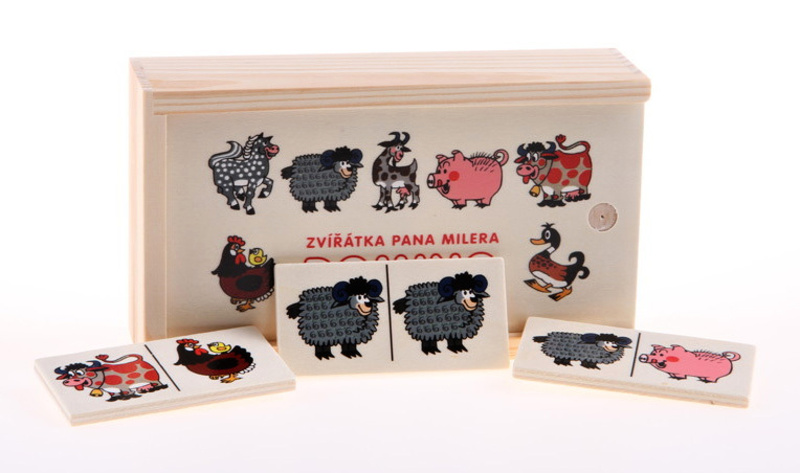 Domino zvířátka pana Müllera, 28 ks