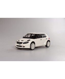 Abrex Škoda Fabia II FL S2000 (2010) Bílá 1:18