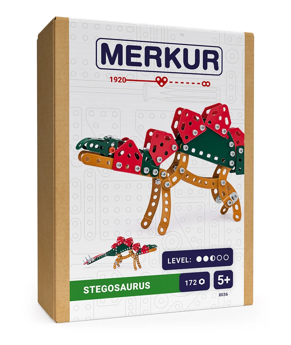 Merkur Dino, Stegosaurus, 172 dílků