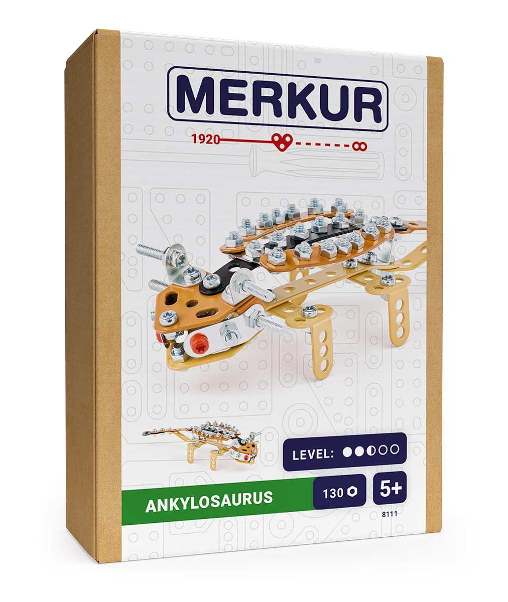 Merkur Dino, Ankylosaurus, 130 dílků