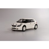 Abrex Škoda Fabia II FL S2000 (2010) Bílá 1:18, Šotolinová kola