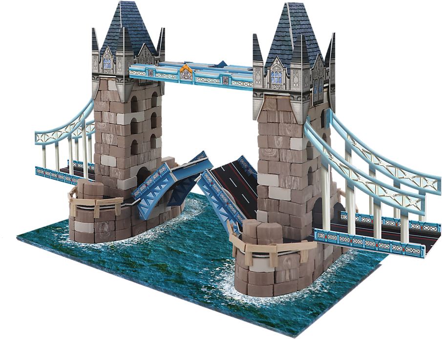 Trefl Brick Trick Travel Tower Bridge, 290 dílků