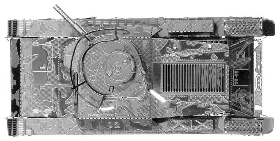 METAL EARTH 3D puzzle Tank Chi Ha