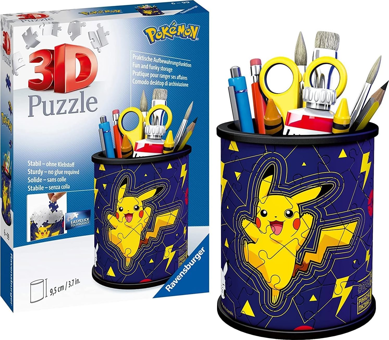 RAVENSBURGER 3D puzzle, stojan Pokémon - 57 dílků