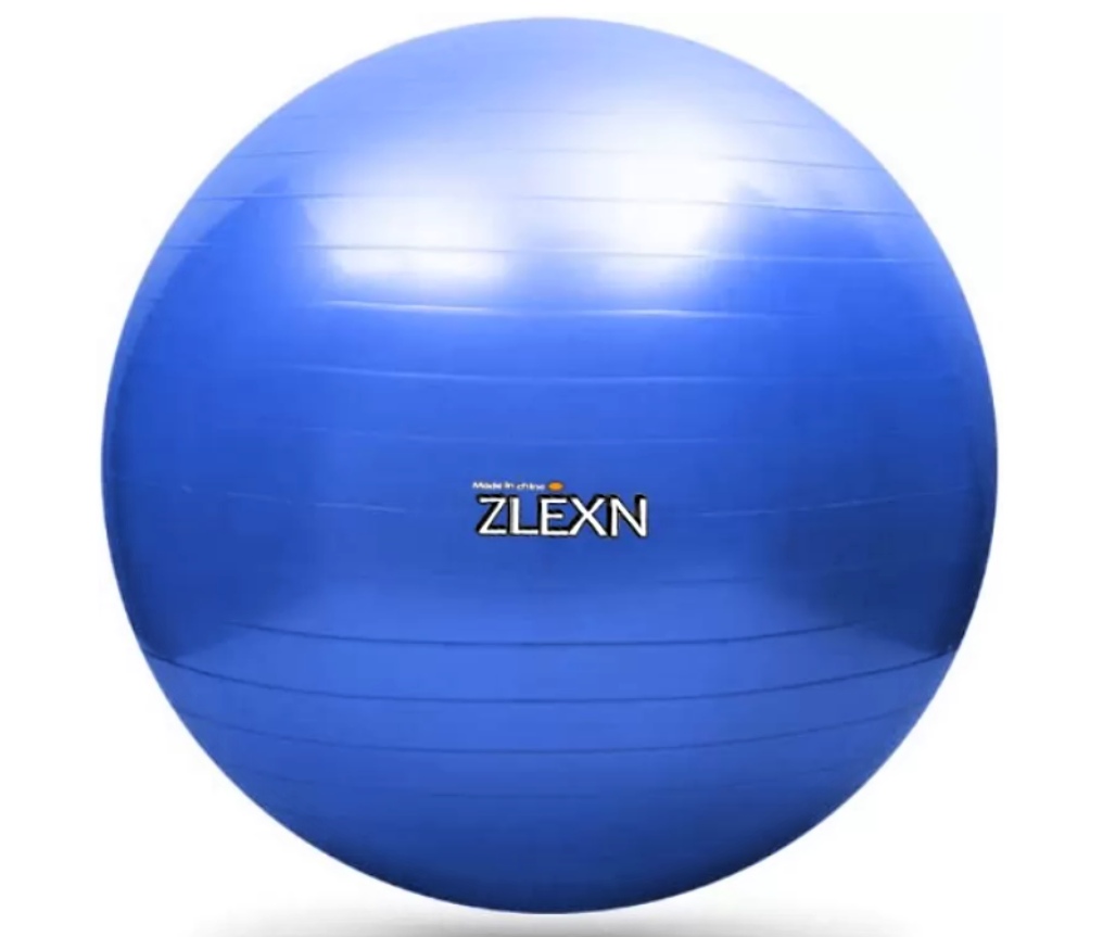 Zlexn Gymnastický míč 55 cm, Modrý