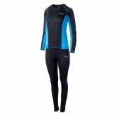 Dámské termoprádlo Hi-Tec Lady Kamo Set, Černo-modrá, vel. XL