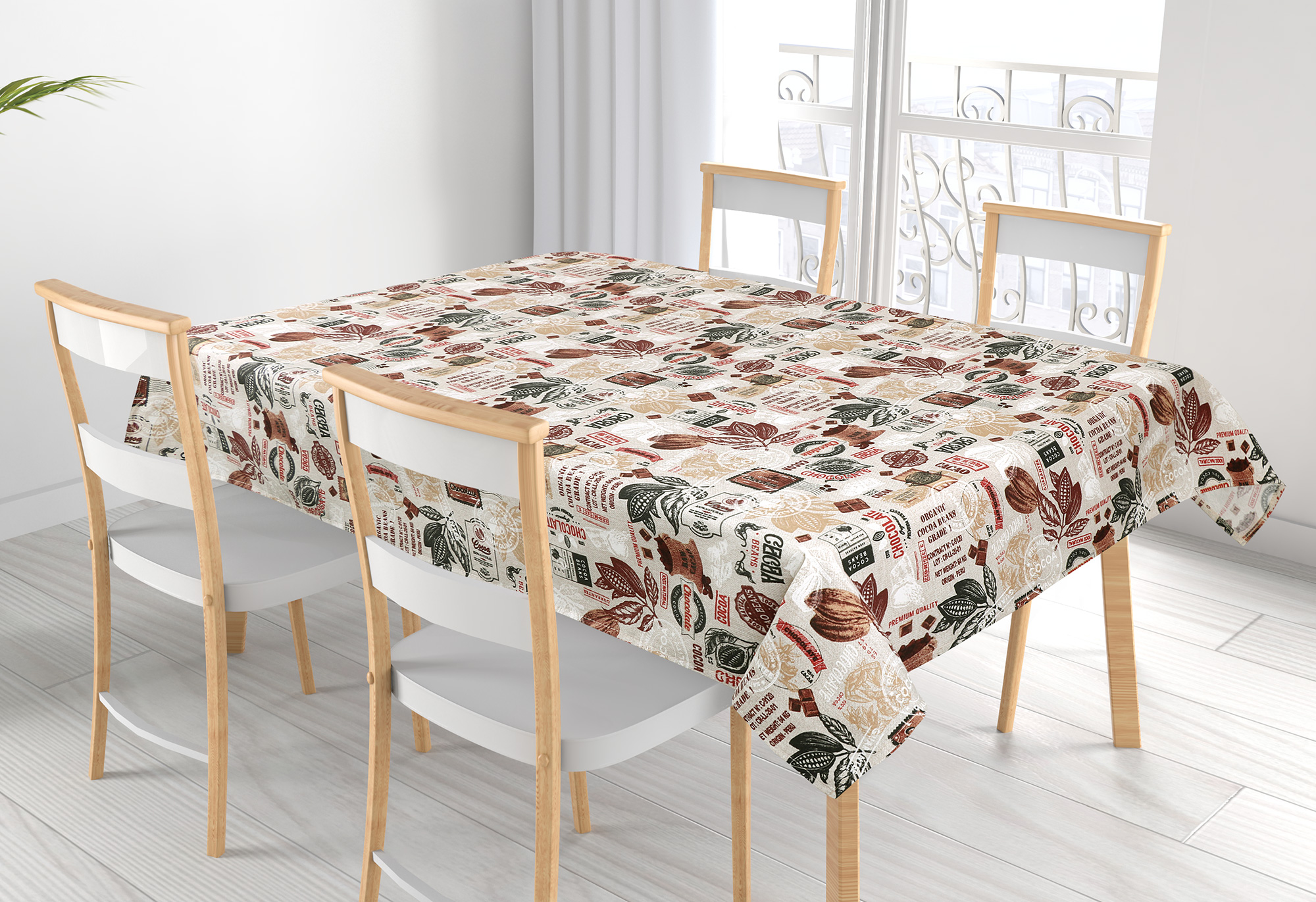 Bellatex Ubrus EMA, Kakao hnědé - 70x70 cm