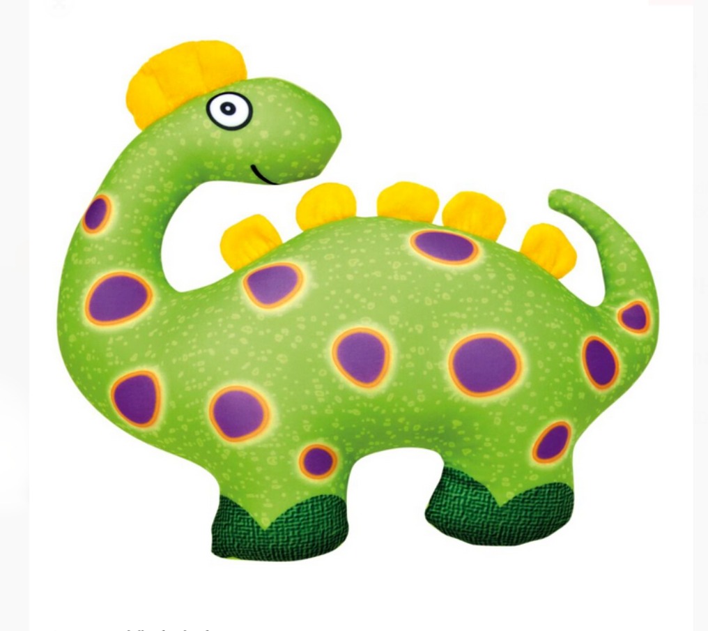 Dětský polštářek Dinosaurus zelený, 34cm