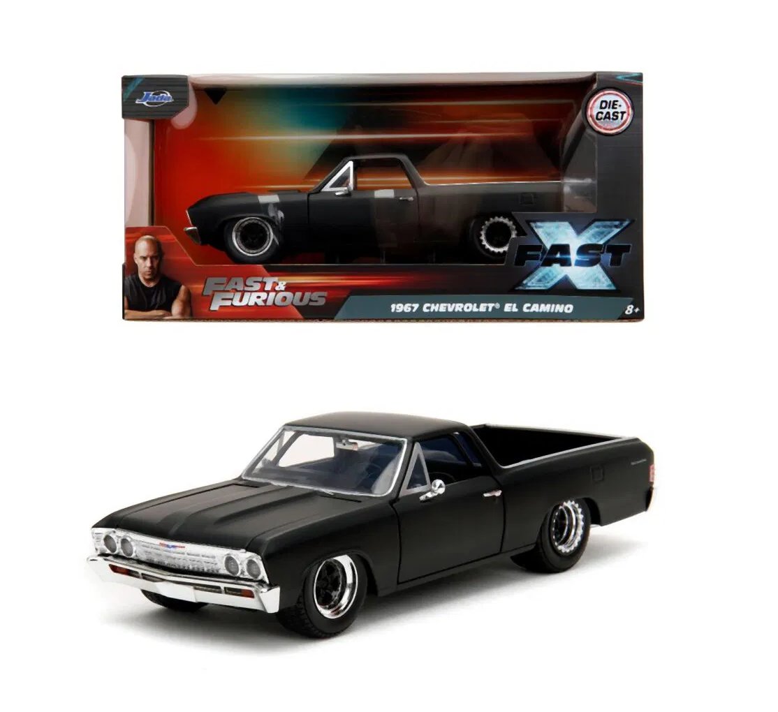Rychle a zběsile auto 1967 El Camino (F10) 1:24