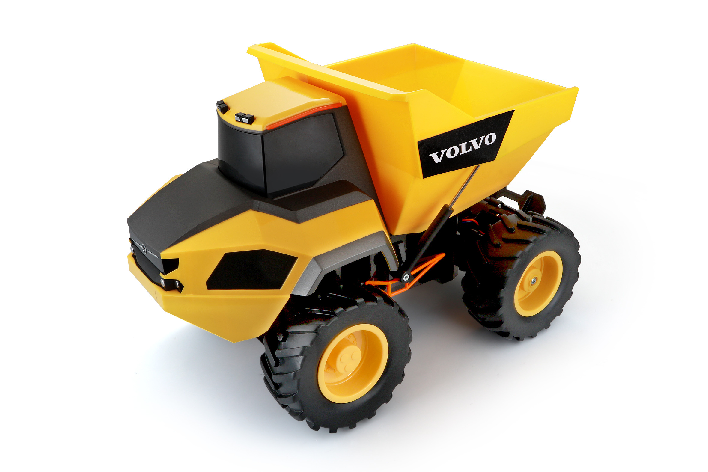 Maisto RC Volvo A25 HPS Hauler, žluté