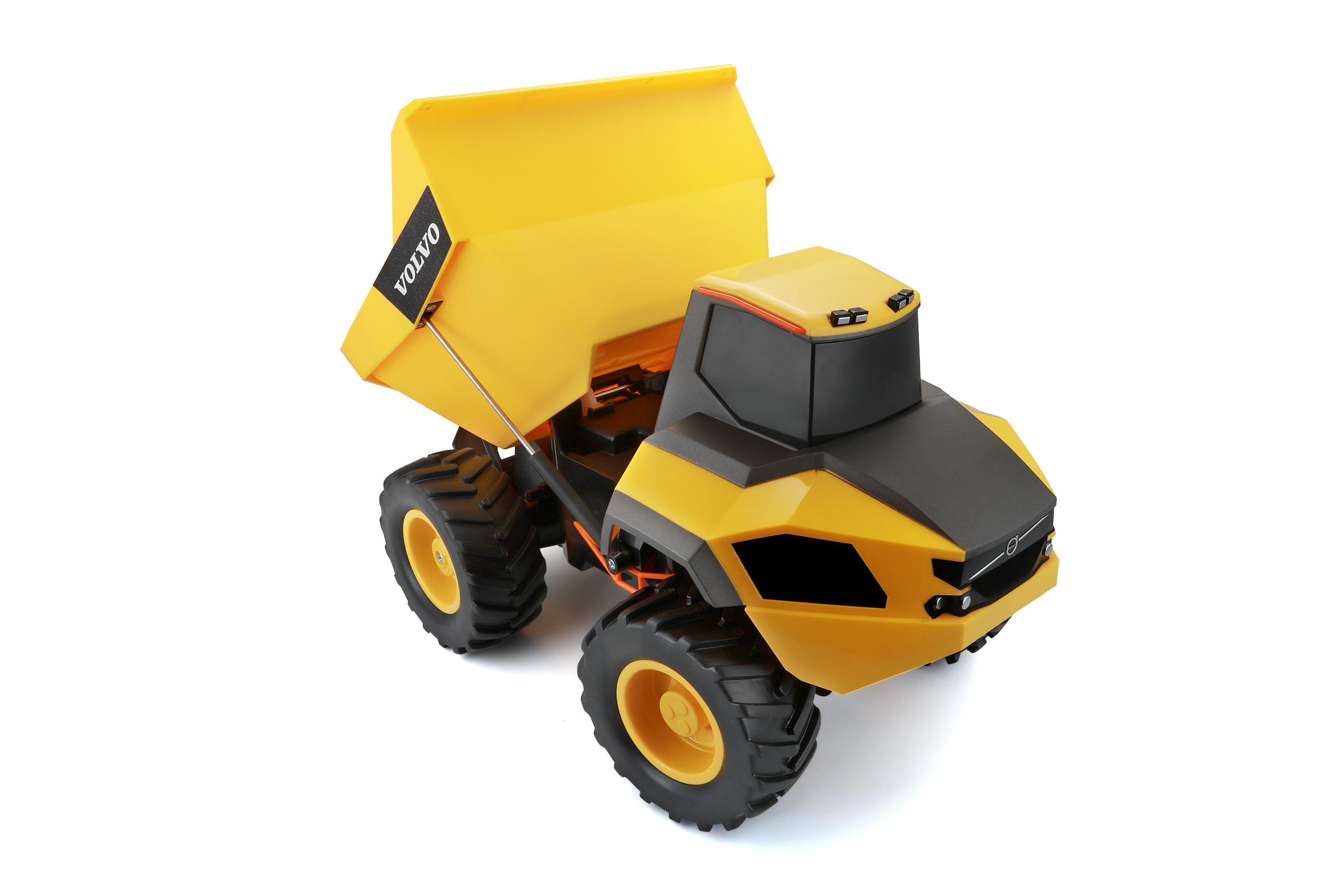 Maisto RC Volvo A25 HPS Hauler, žluté