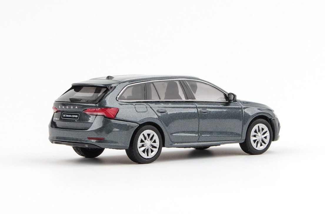 Abrex Škoda Octavia IV Combi (2020) Šedá Quartz Metalíza 1:43
