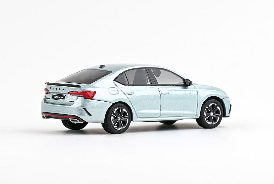 Abrex Škoda Octavia IV RS (2020) Zelená Arctic Metalíza 1:43