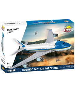 Cobi 26610A Boeing 747 Air Force One, 1:144, 1088 kostek