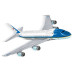 Cobi 26610A Boeing 747 Air Force One, 1:144, 1088 kostek