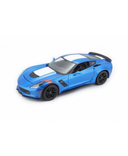 Maisto Corvette Grand Sport (2017) Modrá 1:24