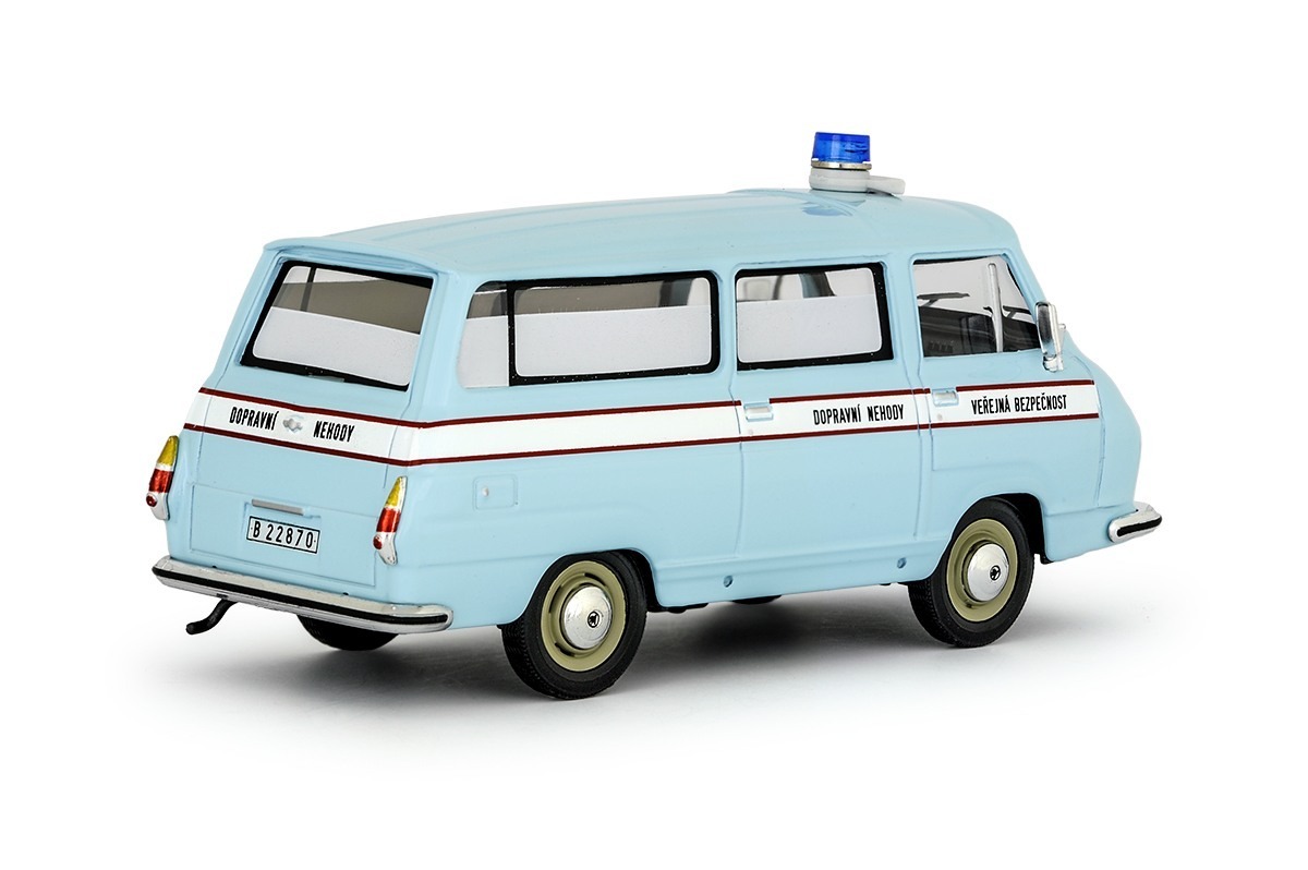 Abrex Škoda 1203 (1974) Veřejná Bezpečnost, Dopravní nehody 1:43