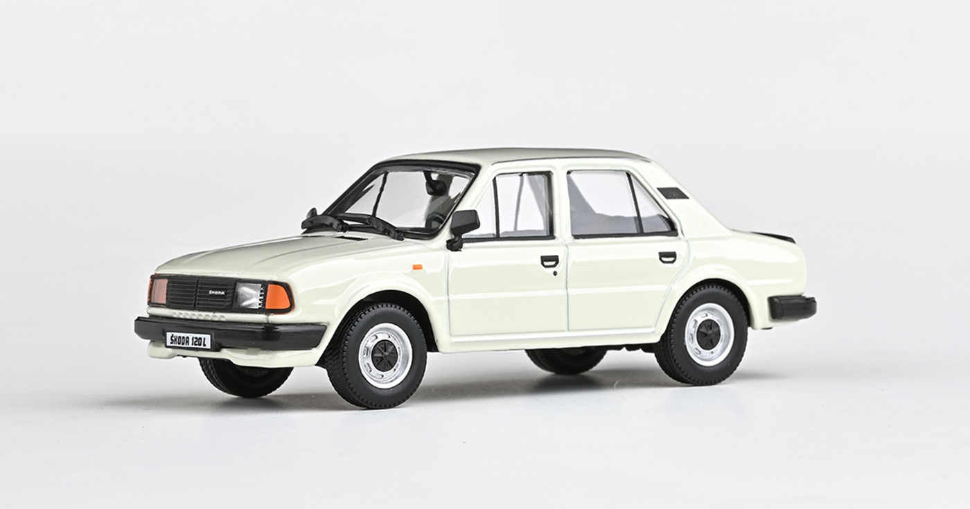 Abrex Škoda 120L (1984) Bílá Ledová 1:43