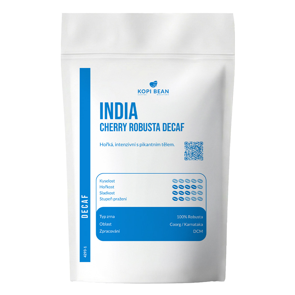 India Cherry Robusta, Decaf 200g