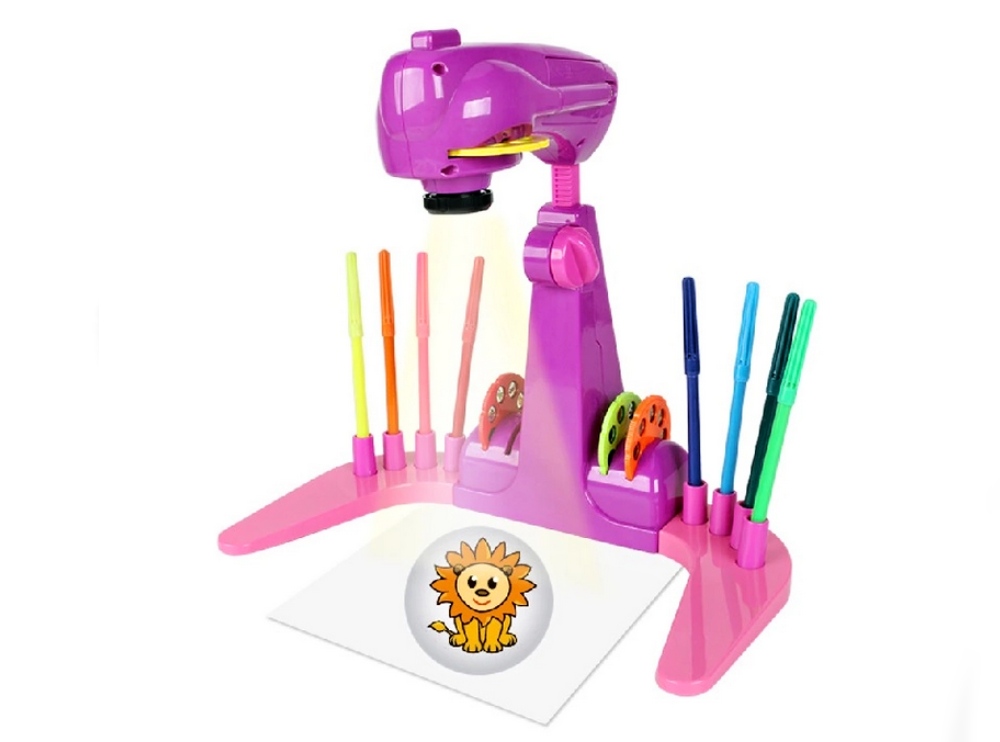 Stolní kreslící projektor pro dívky