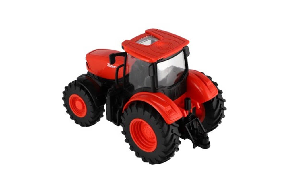 RC traktor Zetor s vlekem na dálkové ovládání, 42cm