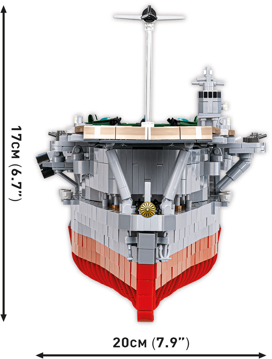 Cobi 4851 II WW AKAGI Japonská letadlová loď, 1:300, 3573 kostek