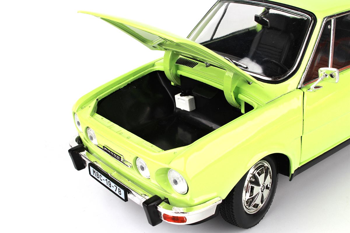 Abrex Škoda 110R Coupé (1980) Zelená Lipová 1:18