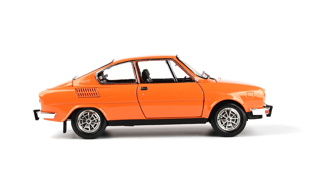 Abrex Škoda 110R Coupé (1980) Oranžová 1:18