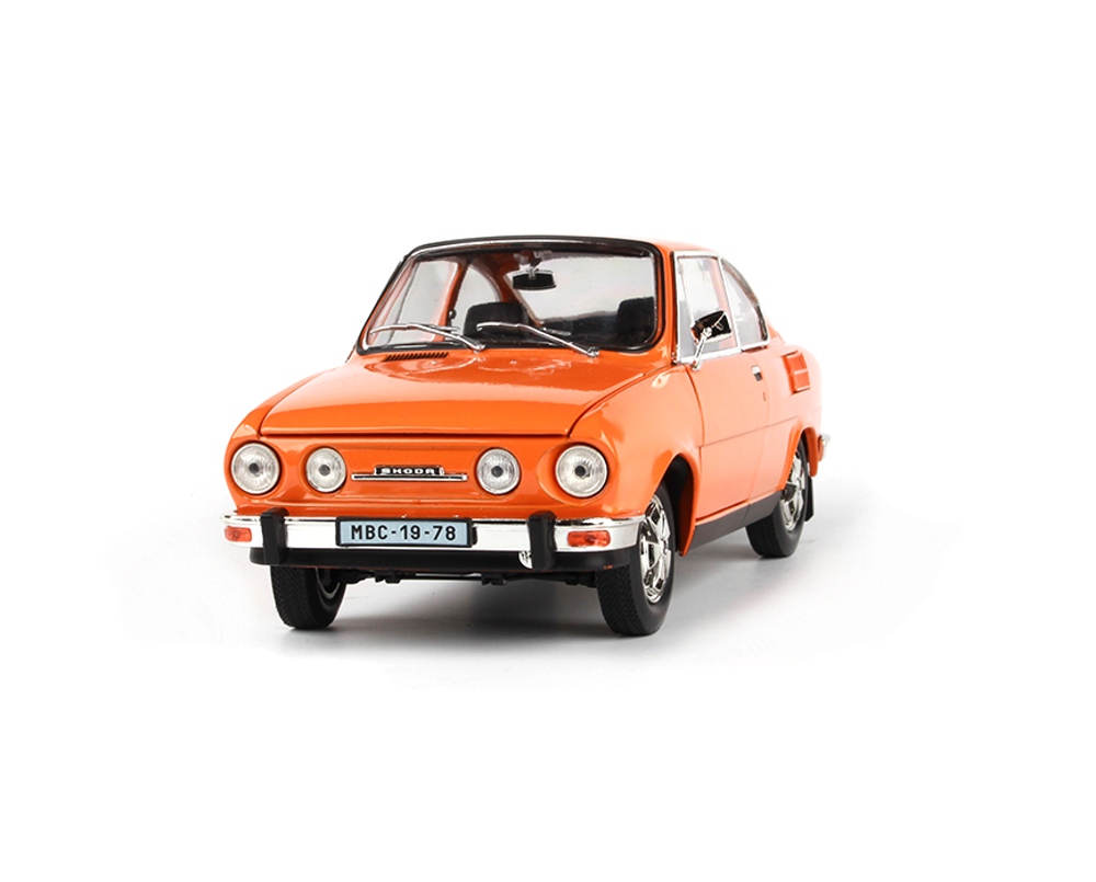 Abrex Škoda 110R Coupé (1980) Oranžová 1:18